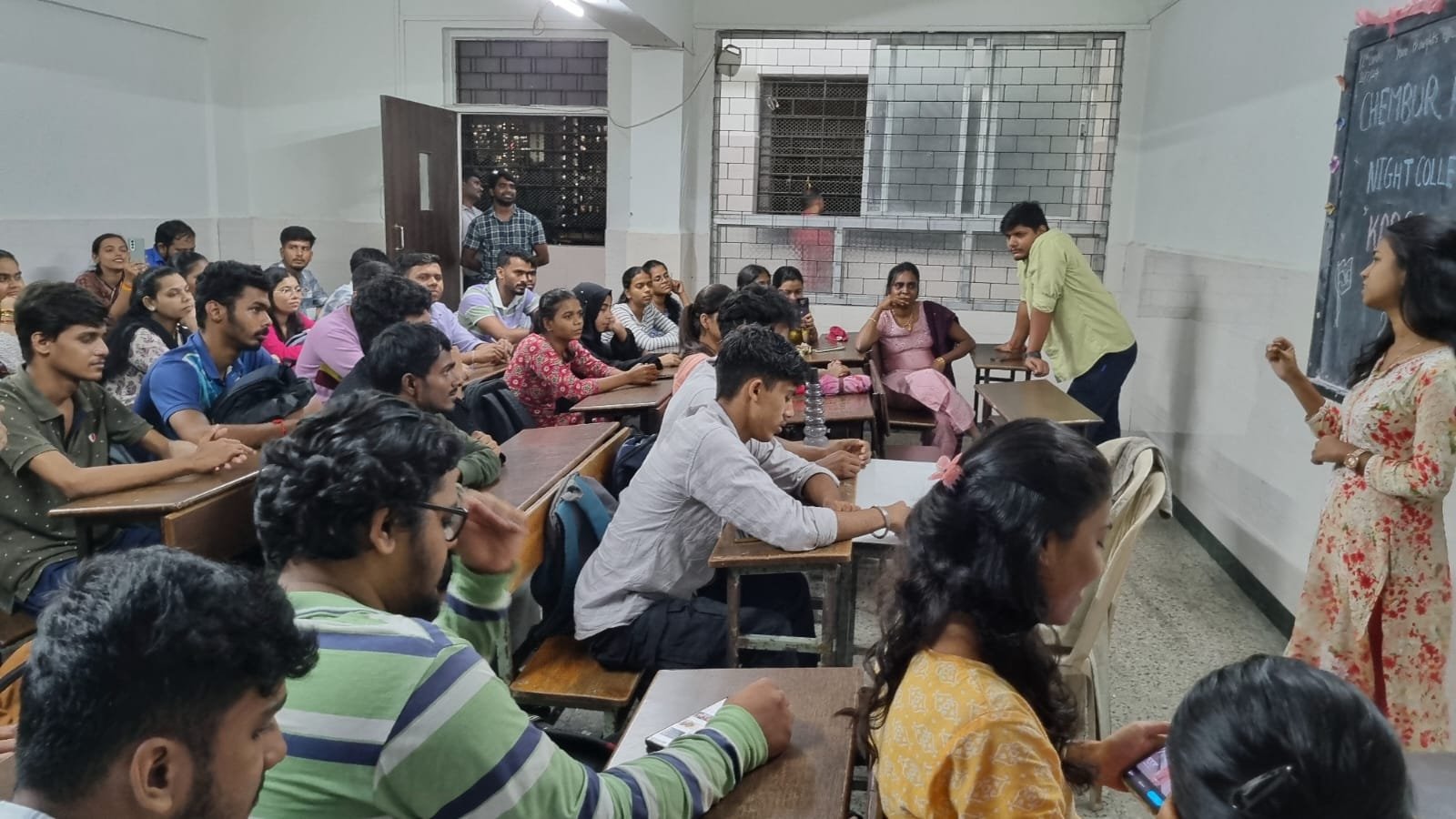 Chembur Karnataka Night College Sharing and Caring